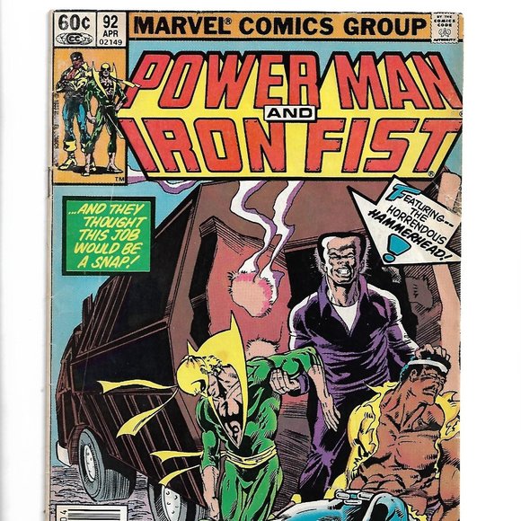 Vintage Comic: Power Man and Iron Fist APR 92 - Picture 1 of 2